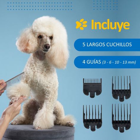 Maquina Corta Pelo Mascotas Perro Gato Kit  Petpal-1