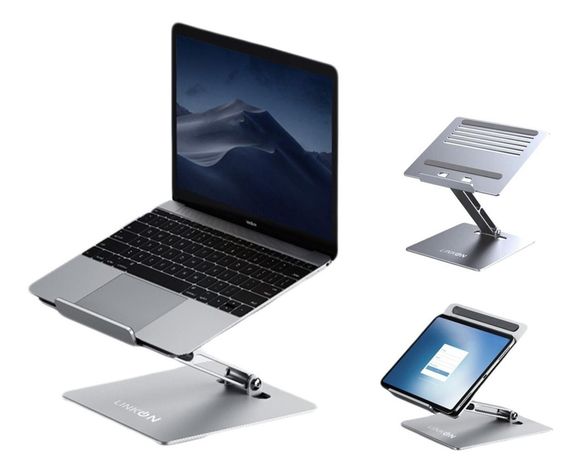 Soporte Base Ajustable para Mac Macbook Notebook Alum 10-17"-0