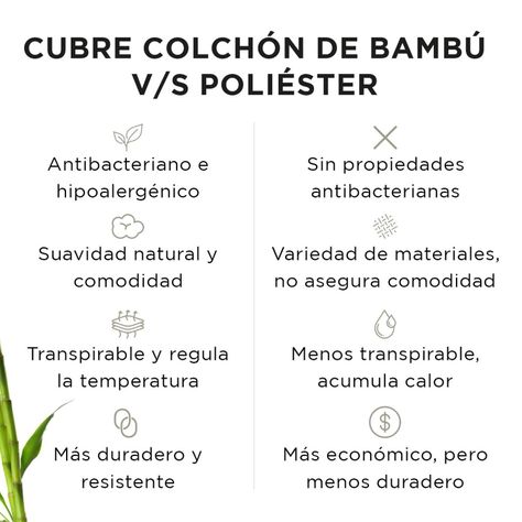 Cubre Colchon Protector Impermeable Bambú blanco-4