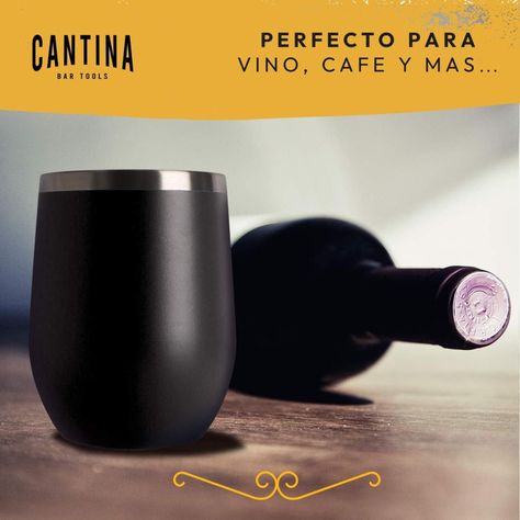 Vasos Termicos Acero Inoxidable Frío-Calor 340ml Set 2 unids -9