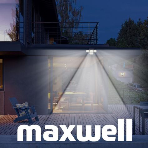 Foco Led Solar Exterior Maxwell Sensor Movimiento 4 Direcc-9