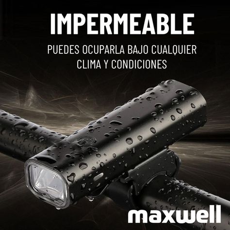 Luz Bicicleta Set Delantera Trasera Usb Maxwell Impermeable-2