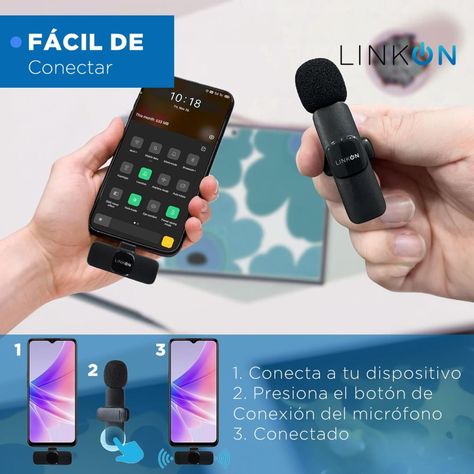 Microfono Inalambrico Solapa Lavalier Linkon Profesional-4