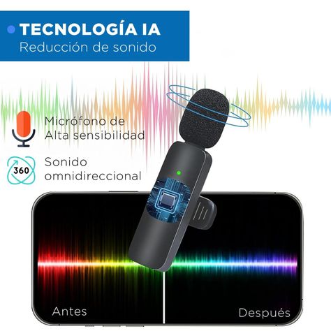 Microfono Inalambrico Solapa Lavalier Linkon Profesional-5