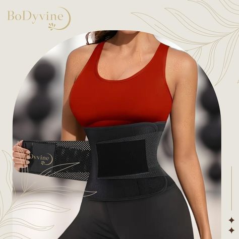 Faja Reductora BoDyvine Cinturilla Modeladora Ajustable-1