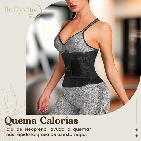 Faja Reductora BoDyvine Cinturilla Modeladora Ajustable-3