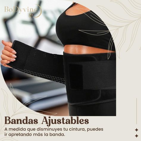 Faja Reductora BoDyvine Cinturilla Modeladora Ajustable-7