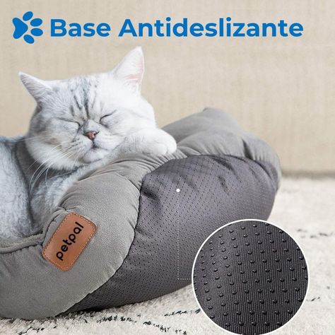 Cama Ultrasuave Antiestres Para Mascota Perros Gatos PetPal-3