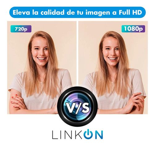 Webcam Camara Web FullHD 1080p USB Microfono Tripode-3