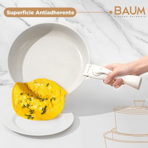 Olla Bateria de Cocina Ceramica Baum 6 Piezas Antiadherente-2