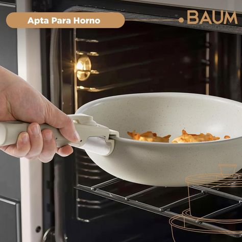Olla Bateria de Cocina Ceramica Baum 6 Piezas Antiadherente-4