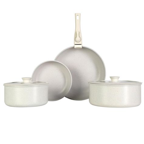 Olla Bateria de Cocina Ceramica Baum 6 Piezas Antiadherente-0