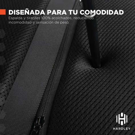 Mochila Notebook Hardley Viaje Avion Impermeable Antirrobo-6