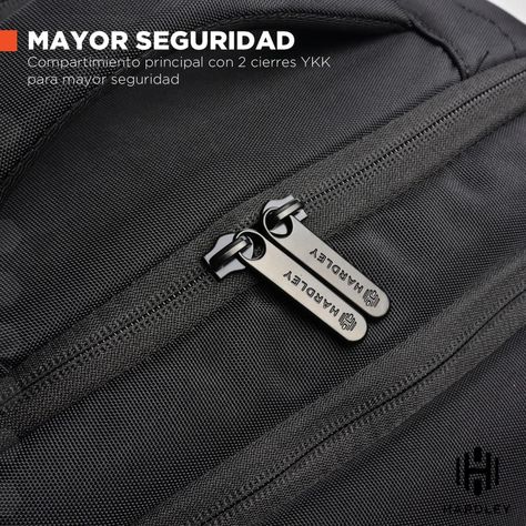 Mochila de Viaje Notebook Hardley 40L Balistica + USB-8
