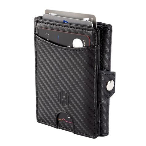 Billetera Hombre 100% Cuero Hardley Tarjetero Proteccion Rfid -0