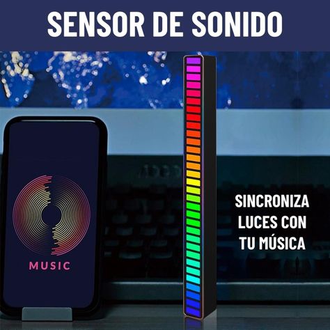 Barra De Luz Rgb Al Ritmo de la Musica Maxwell-1