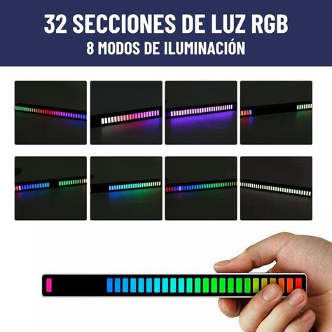 Barra De Luz Rgb Al Ritmo de la Musica Maxwell-2