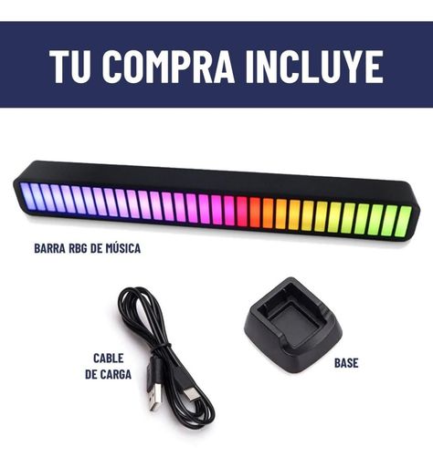 Barra De Luz Rgb Al Ritmo de la Musica Maxwell-6