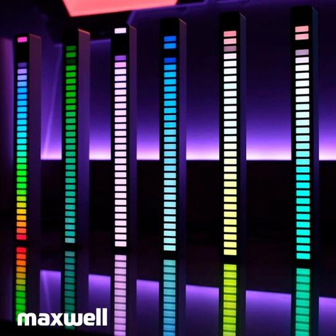 Barra De Luz Rgb Al Ritmo de la Musica Maxwell-8