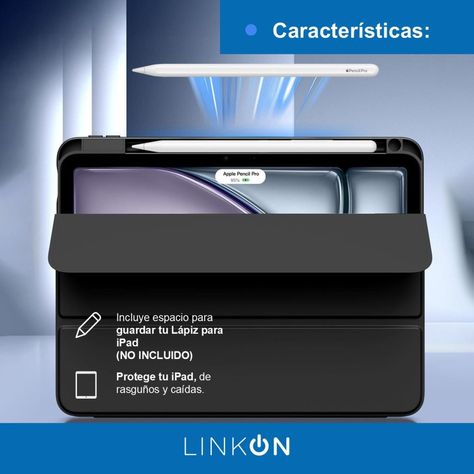 Funda Carcasa para Ipad Linkon 10.2 10.9 12.9" Espacio Lapiz 10.9"-2