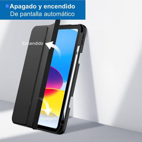 Funda Carcasa para Ipad Linkon 10.2 10.9 12.9" Espacio Lapiz 10.9"-3