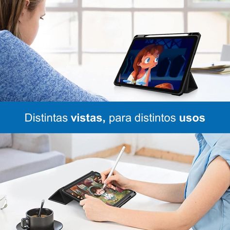 Funda Carcasa para Ipad Linkon 10.2 10.9 12.9" Espacio Lapiz 10.9"-5
