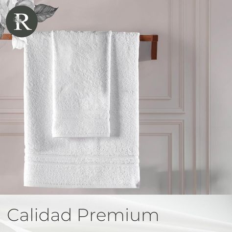 Toallas Baño Premium Set 2 100% Algodón Rosewood Lujo Suave-2