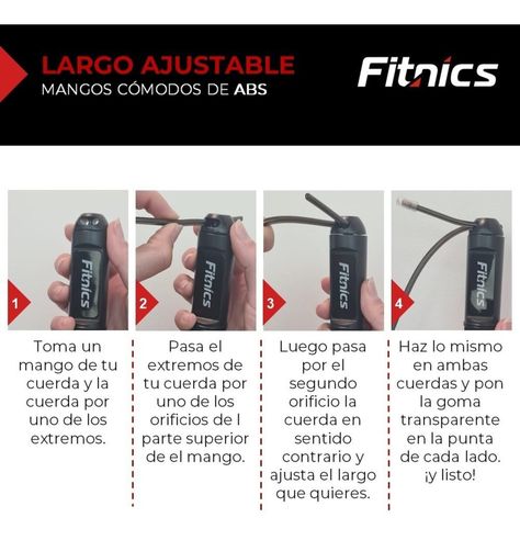 Cuerda Saltar con Contador Digital Fitnics Cardio Crossfit-4