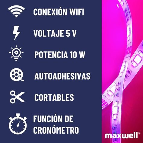 Tira Cinta Luces Led Rgb Wifi 10 Mt Total App Tuya +Conector-3