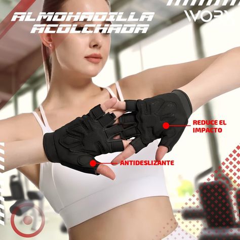 Guantes Gimnasio Entrenamiento Worx Pesas Gym-3