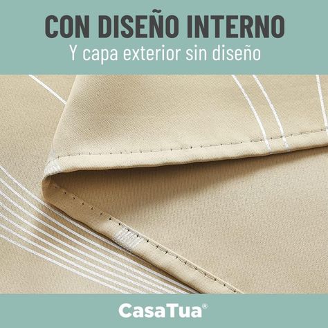 Cortina Blackout 95%, Son 2 Paños De 140x220cm CasaTua-1
