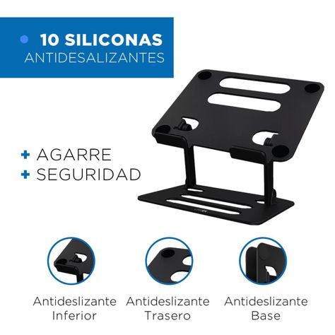 Soporte Tablet Para iPad Celular Escritorio Aluminio Movible-5