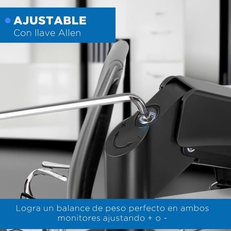 Brazo Soporte Doble Para 2 Monitores Linkon Escritorio Gas-2