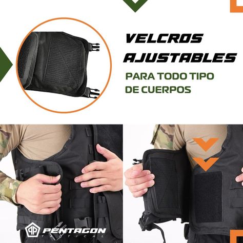 Chaleco Tactico Militar Pentagon Airsoft Combate Asalto-1