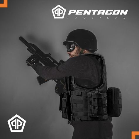 Chaleco Tactico Militar Pentagon Airsoft Combate Asalto-8
