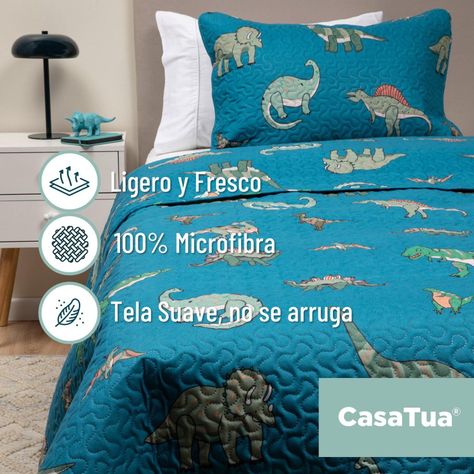 Cubrecama Cobertor Quilt Niño Niña +funda Almohada 1,5 Plaza-7