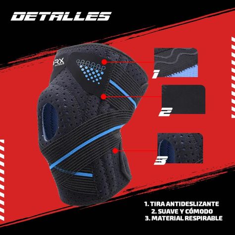 Rodillera Deportiva Worx Ortopedica Compresion Ejercicio-2