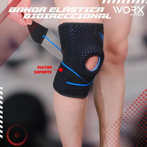 Rodillera Deportiva Worx Ortopedica Compresion Ejercicio-1