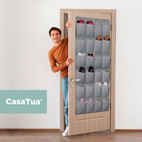 Organizador Zapatos Zapatero Colgante Puerta Closet 24 Pares-4
