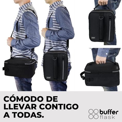 Lonchera Termica Expandible Buffer Bolso Almuerzo Frio Calor-2