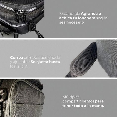 Lonchera Termica Expandible Buffer Bolso Almuerzo Frio Calor-3
