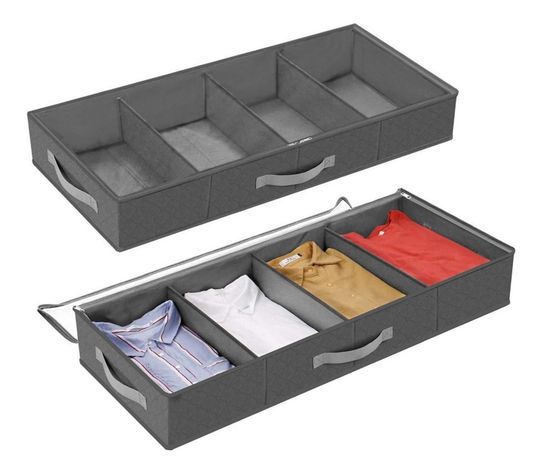 Organizador Bajo Cama Almacenamiento de Ropa CasaTua Set x 2-0