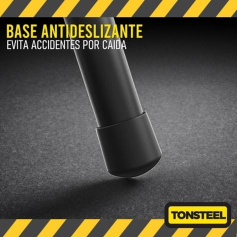 Escalera Plegable Multiuso Tonsteel 3 Peldaños Resistente-5