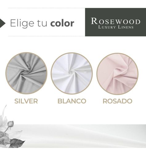 Sabanas Juego 300 Hilos 100% Algodon Rosewood 2 Plazas-5