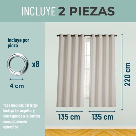 Cortina 100% Blackout Terciopelo Engomada 135x220 Casatua x2-4