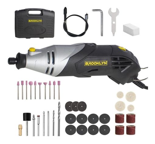 Herramienta Rotativa 170W tipo Dremel Set con 40 accesorios-0