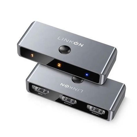 Splitter Switch HDMI 3 en 1 Linkon 4k 60Hz PS Xbox HDTV-0