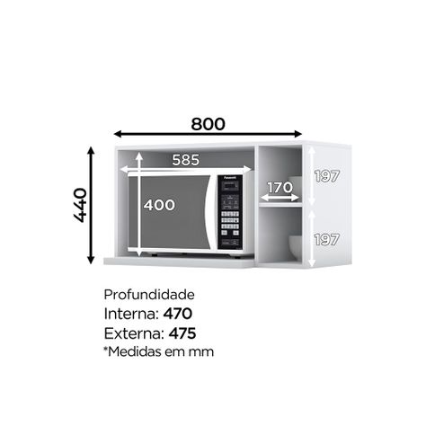 MUEBLE AÉREO COCINA BLANCO AMERICANA-2