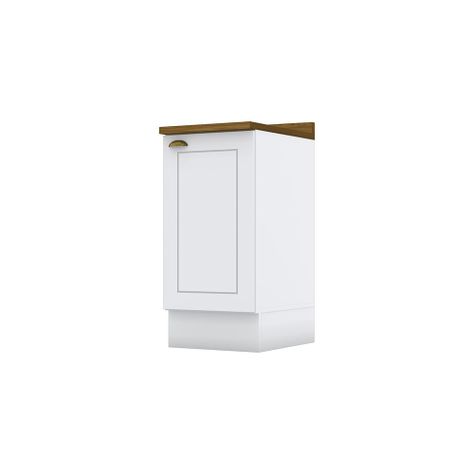 MUEBLE COCINA 1 PUERTA CON CUBIERTA NATUE BLANCO-0