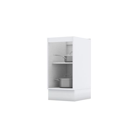 MUEBLE COCINA 1 PUERTA CON CUBIERTA NATUE BLANCO-2